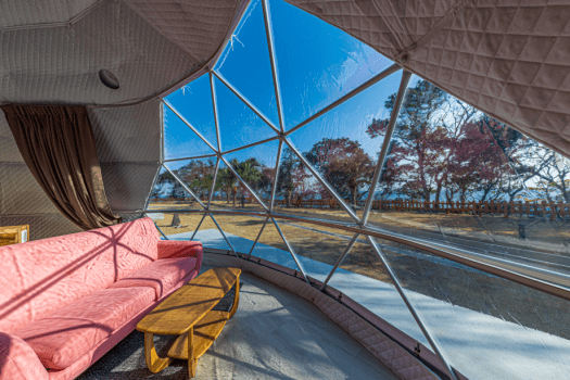 glamping dome