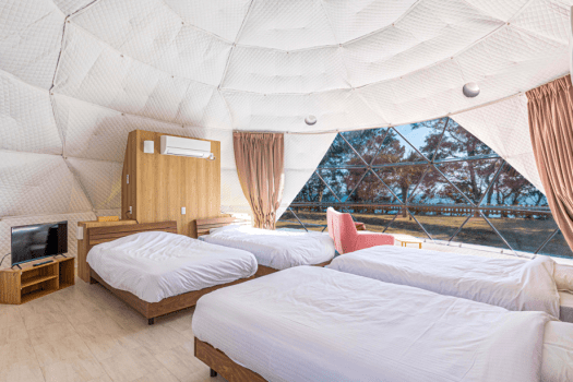 glamping dome