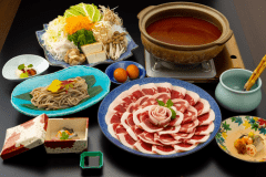 ぼたん鍋　一例