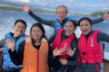 【期間限定至10月底！附山中湖包船湖上活動體驗】乘坐豪華遊艇「Malibu」，享受山中湖獨家湖上活動的住宿方案（不含餐／每人價格）