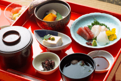 ■会席料理■信貴山の宿坊で泊まろう。自然に抱かれ本当の日本にふれる☆開運参拝2食付