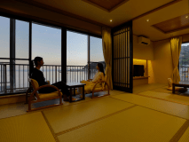オーシャンフロント和室（ウォシュレットトイレ付）