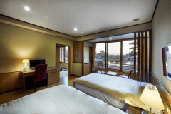 【猿沢池を望む】和洋室（38平米・最大5名様・禁煙)