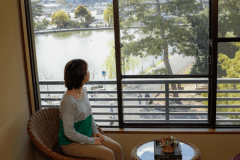 【猿沢池を望む】和風モダンスタンダードツイン（22平米・禁煙）