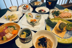 春の夕食お献立