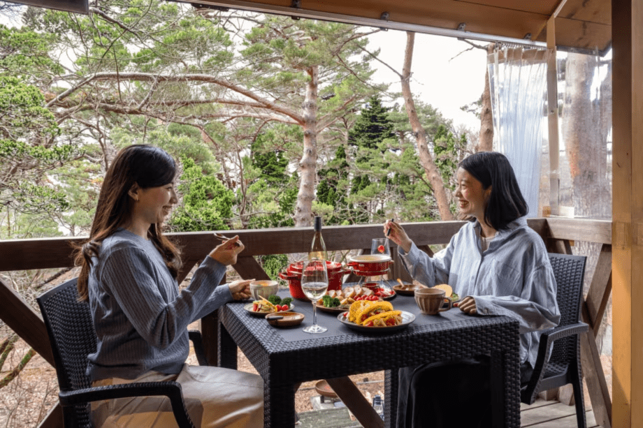 【3/13リニューアル】自然に囲まれながら、美味しいごはんとお酒をお楽しみください。