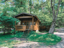 本格的にテントを張るまでではないが、気軽にアウトドアを満喫したい方におすすめのバンガロー