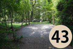 1～2人用サイト、サイズ約30㎡、AC電源なし（次の写真を見る方法：画像をタップ→画像上の◀▶ボタンをタップ）