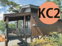 湖畔の眺めを堪能できる高床式コテージ（次の写真を見る方法：画像をタップ→画像上の◀▶ボタンをタップ）