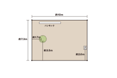 湖畔オートキャンプパノラマビューサイト（PV10）サイト図