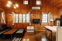 スペシャルリバーサイド特別室（SARタイプ）BBQができる東屋付き／ツインルーム×2部屋