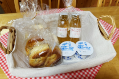 地元産にこだわったプチモーニングセット（写真はイメージです）