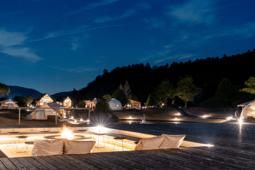 ホタルが彩る幻想的な特別な夜をグランピングで。蛍鑑賞ツアー付きプラン