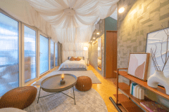 【Rain drop】雨粒型が可愛いドロップテント（トイレ・シャワー・ハンモック付）