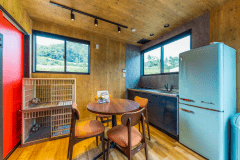 【小型・中型犬OK】ドッグキャビン／ドッグラン付き・4ベッド