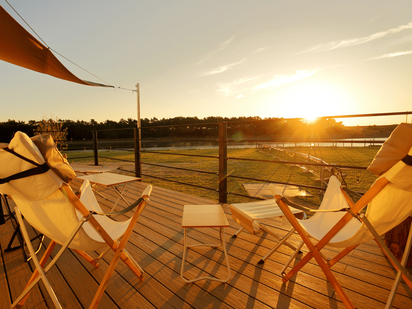 (Glamping) BBQ course using local ingredients (2 meals included)