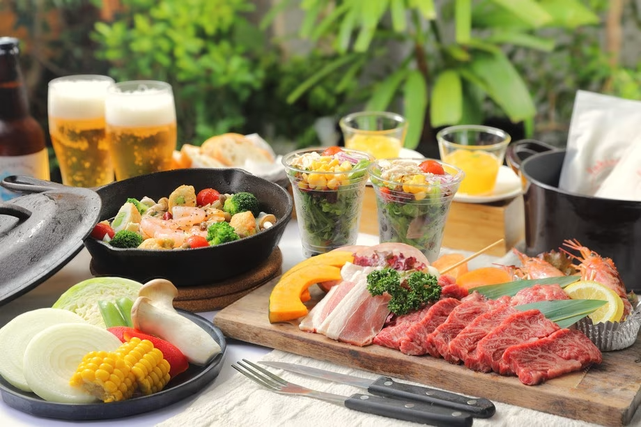 【 グランピング 】地元食材を使ったBBQコース（2食付）