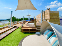 【天空フィールド】温泉プール／足湯※客室利用無し