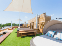 【日帰り・温泉プール／足湯プラン】東シナ海を一望！温泉プールで自然と夕日を楽しむ（日帰り）