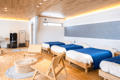 グランヴィラ【4ベッド・室内48㎡・定員2～4名・半露天風呂付き】