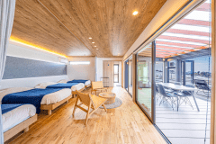 グランヴィラ【4ベッド・室内48㎡・定員2～4名・半露天風呂付き】