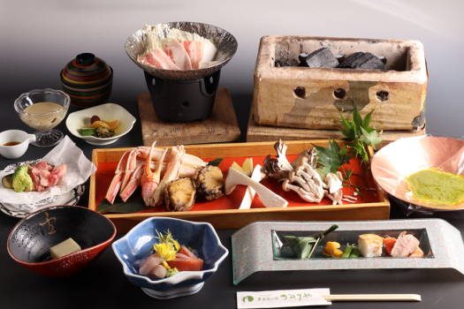 スタンダード《竹》会席一例（秋冬）寒い時期はあたたかくなるお料理☆地元の食材も生かしています