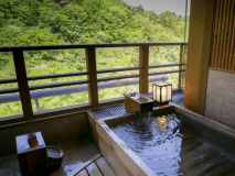 露天風呂付客室【別邸そらの庭】佐保（さほ）露天風呂