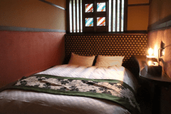 露天風呂付客室【別邸そらの庭】野分（のわき）ベッドルーム