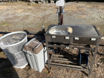 専用の流し台（給湯付き）