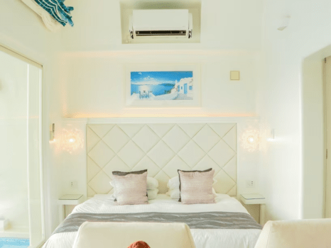 Diros（高级套房楼、屋顶露台、私人海景泳池）<62 平方米>