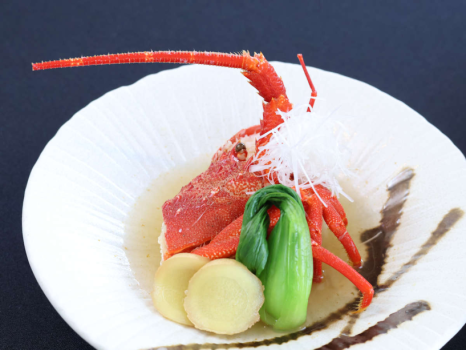 選べるメイン（伊勢海老の具足煮）