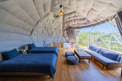 【プライベートサウナ付き】ドームテント