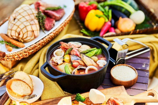 贅沢で上質なBBQ　グランピングプラン夕食（２名分イメージ）