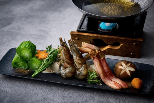 二大将軍 海老と蟹の食べ比べ会席