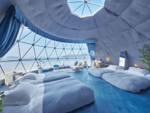 ＜シーサイドデッキ／海の棟＞2020年7月 New Open！グランオーシャン伊勢志摩　海辺に一番近いビーチグランピング