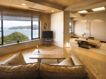 飛島館スイートルーム　専用露天風呂付和洋室