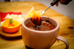 2・3月限定　バレンタイン特別企画♡　チョコフォンデュプレゼント（GODIVAチョコリキュール使用）♬ 　「グランオーシャン伊勢志摩グランデッキ」～夕食付／プレミアムBBQ（朝食なし）～