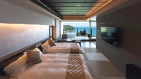 [最上階特別フロア / オーシャンビュー]天空の露天風呂付ルーム