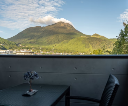 湯布の雫～朝霧～