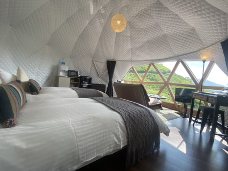 [Glamping] 5m圓頂房單人2床