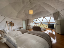 【グランピング】6mドーム客室セミダブル2ベッド 【グランピング】6mドーム客室セミダブル2ベッド