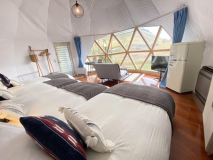 【グランピング】6mドーム客室シングル4ベッド 【グランピング】6mドーム客室シングル4ベッド