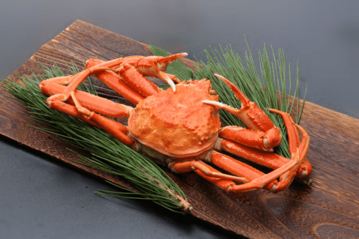 【特典】茹でズワイ蟹がお二人につき一杯付き！