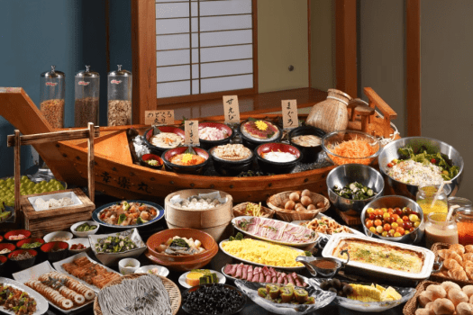 【朝食】お客様と島根の縁を結ぶ玉泉自慢のビュッフェ&rdquo;縁の朝&rdquo;