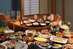 【朝食】お客様と島根の縁を結ぶ玉泉自慢のビュッフェ&rdquo;縁の朝&rdquo;