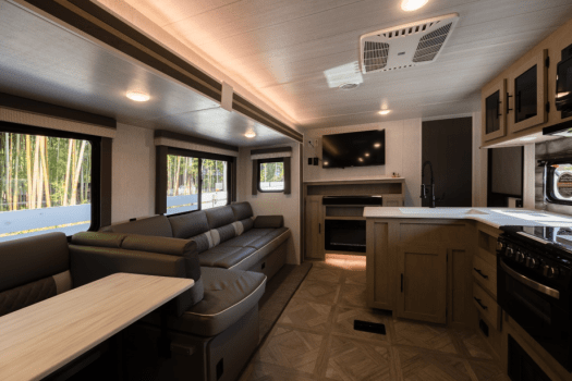 内装一例（セーラムトレーラーハウス）