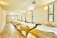 コテージ【約104平米】セミダブル6台（最大6名）