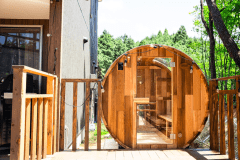 サウナ付きコテージ【約52平米】セミダブル4台（最大4名）