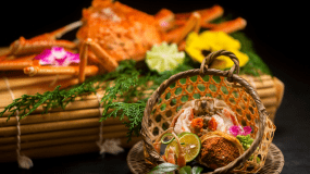 【セコ蟹のバラシ盛り】 小さいながらも身詰まりが良く、蟹みそは濃厚♪内子はプチプチ食感♪