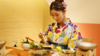 【個室食事処／松竹梅】のどぐろや但馬牛♪冬は蟹♪などなど城崎が誇る季節の美味しさを、“リバー流”でご堪能ください。